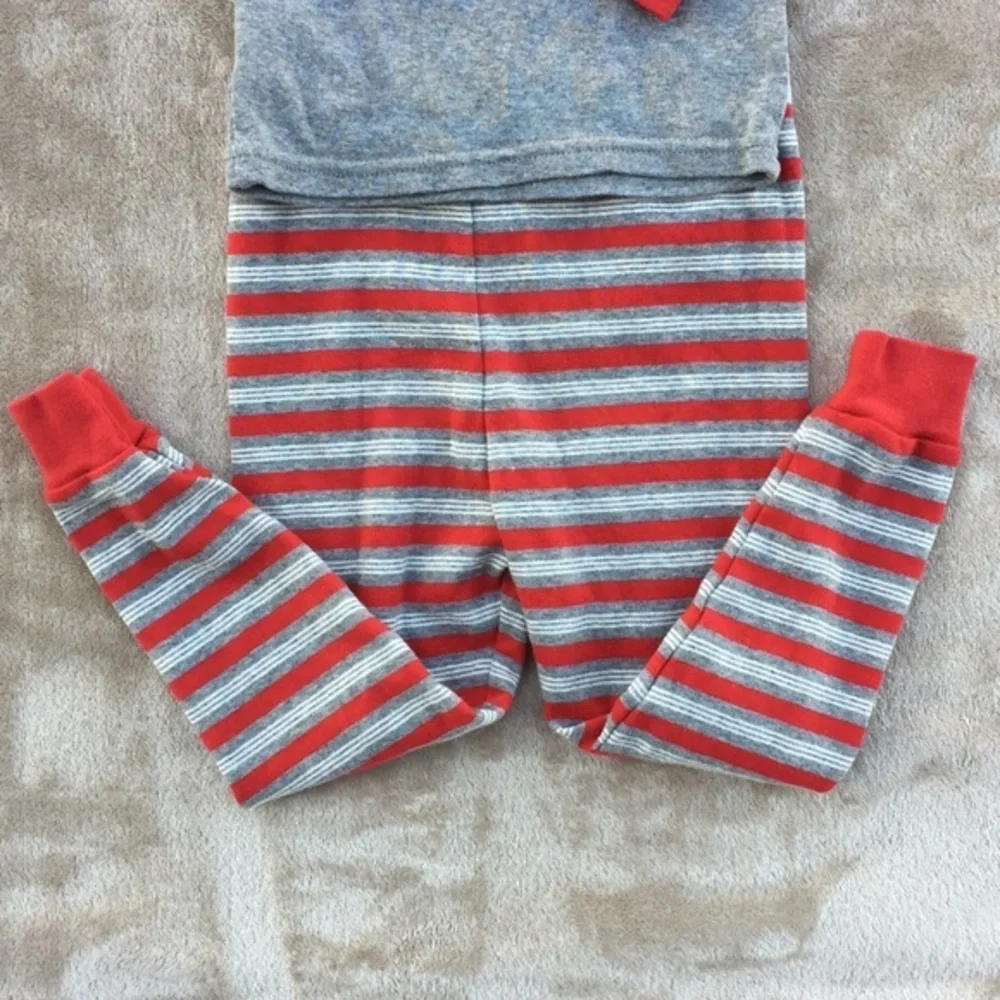 NWOT Faded Glory Organic Cotton PJ Set, 24…